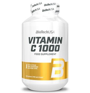 Witamina C BIOTECH Bioflavonoids (100 tabletek)
