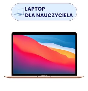 Laptop APPLE MacBook Air 13.3" Retina M1 8GB RAM 256GB SSD macOS Złoty