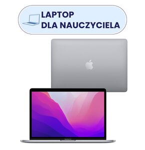 Laptop APPLE MacBook Pro 13" Retina M2 8GB RAM 512GB SSD macOS Gwiezdna szarość