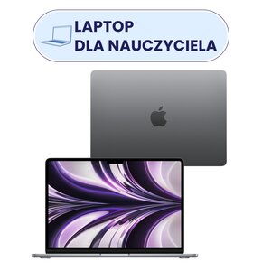 Laptop APPLE MacBook Air 13.6" Retina M2 8GB RAM 256GB SSD macOS Gwiezdna szarość