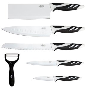 Zestaw noży CECOTEC Swiss Biały (6 elementów)
