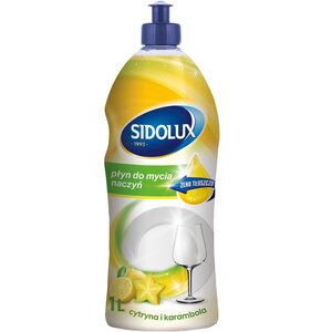 Płyn do mycia naczyń SIDOLUX Cytryna z karambolą 1000 ml