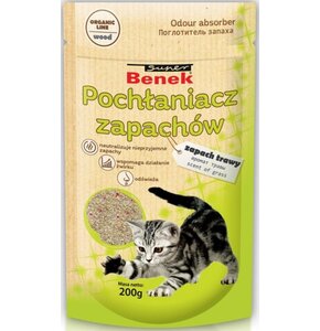 Pochłaniacz zapachu SUPER BENEK Zapach Trawy 200 g