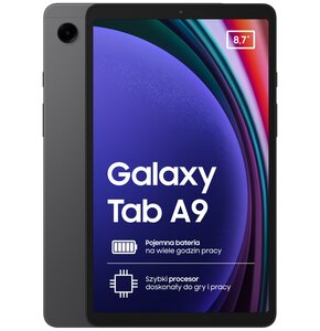 Tablet SAMSUNG Galaxy Tab A9 8.7" 8/128 GB Wi-Fi Szary