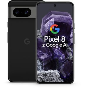 Smartfon GOOGLE Pixel 8 5G 8/128GB 6.2" 120Hz Obsydian