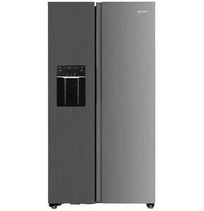 Lodówka MPM 513-SBS-17M No Frost 177cm Inox Side by Side Kostkarka Dystrybutor wody