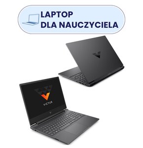Laptop HP Victus 15-FA0999NW 15.6" IPS 144Hz i5-12450H 16GB RAM 512GB SSD Geforce RTX3050 Windows 11 Home