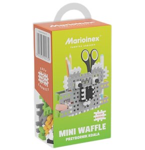 Klocki elastyczne MARIOINEX Mini Waffle Przybornik koala 905739