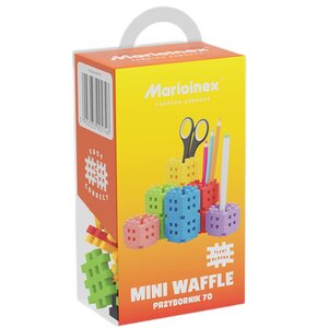 Klocki elastyczne MARIOINEX Mini Waffle Przybornik 905746