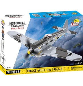 Klocki plastikowe COBI Historical Collection World War II Focke-Wulf FW 190 A-3 COBI-5741