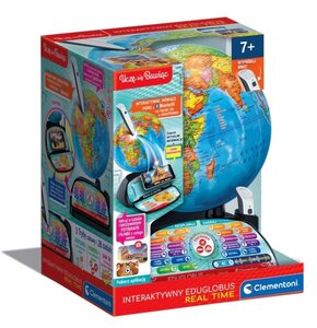 Zabawka edukacyjna CLEMENTONI Uczę się bawiąc Interaktywny EduGlobus Real Time 50848