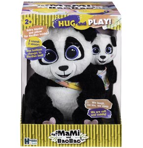 Zabawka interaktywna HUGGY LUV Panda Mami i Dziecko Panda BaoBao DKO0372