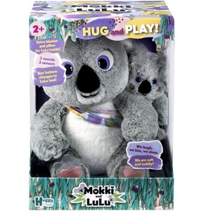 Zabawka interaktywna HUGGY LUV Koala Mokki i Dziecko Koala Lulu DKO0373