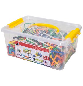 Klocki plastikowe ASKATO Klocki małych geniuszy Patyki 123356