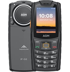Telefon AGM MOBILE M6 Czarny