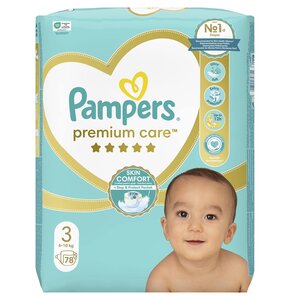 Pieluchy PAMPERS Premium Care 3 (78 szt.)