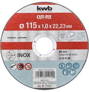 Tarcza do cięcia KWB 49711911 115 mm