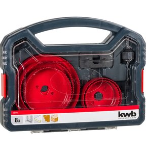 Zestaw otwornic KWB 49109178 (8 elementów)