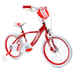 Rower dziecięcy HUFFY Glimmer 18 cali dla dziewczynki Czerwony
