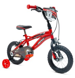 Rower dziecięcy HUFFY Moto X 12 cali dla chłopca Czerwony