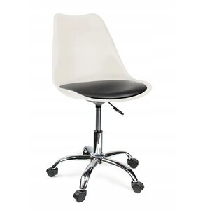 Krzesło biurowe JUMI Iger CM-910324 Biało-czarny