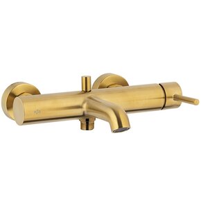 Bateria wannowa natynkowa KFA ARMATURA Moza 5034-020-31 Złoto szczotkowane