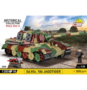 Klocki plastikowe COBI Historical Collection World War II Sd.Kfz. 186 - Jagdtiger COBI-2580