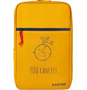 Plecak na laptopa CANYON CSZ-03 15.6 cali Żółty