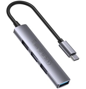 Hub UNITEK H1208B USB Typu C, Pasywny