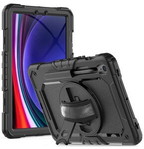 Etui na Galaxy Tab S9 FE 10.9 X510/X516B TECH-PROTECT Solid360 Czarny