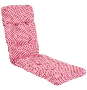 Poduszka na fotel PATIO Cordoba Plus H033-03PB 155 x 48 x 10 cm Biało-czerwony