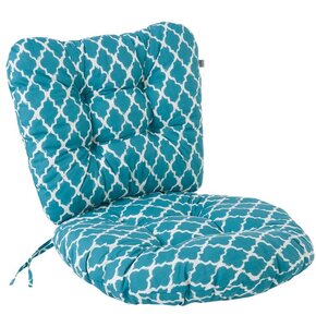 Poduszki na fotel PATIO Marocco H030-21PB 97 x 55 x 12 cm Biało-niebieski