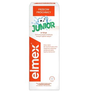 Płyn do płukania jamy ustnej ELMEX Junior 400 ml
