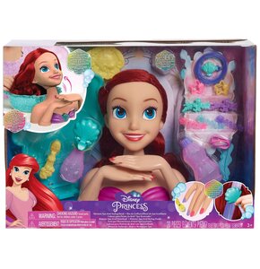 Lalka JUST PLAY Głowa do styllizacji Disney Princess Mała Syrenka Ariel 87368