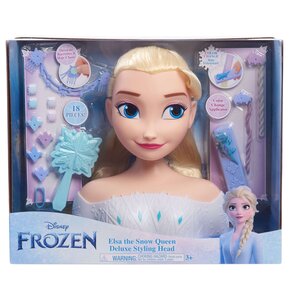 Lalka JUST PLAY Głowa do stylizacji Disney Princess Kraina Lodu Elsa 32796