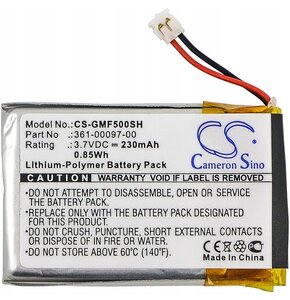 Akumulator CAMERON SINO CS-GMF500SH do Garmin Fenix 5/Approach S60/Forerunner 935/Fenix 6X/Fenix 6X Pro Solar