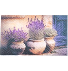 Wycieraczka tekstylna MULTIDECOR Print Lawenda 45 x 75 cm