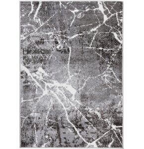Dywan wewnętrzny MULTI-DECOR Wiktoria Marmur 160 x 230 cm Szary