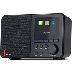 Radio PINELL Supersound 001 Przenośne Czarny
