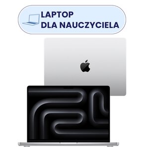 Laptop APPLE MacBook Pro 2023 14" Retina M3 Pro 18GB RAM 1TB SSD macOS Srebrny