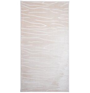 Dywan MULTIDECOR Glamour 3D 507334 80x150cm Fale Beżowy