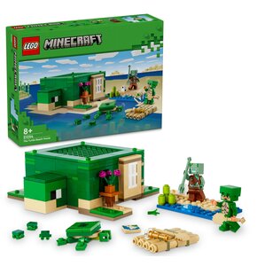 LEGO 21254 Minecraft Domek na plaży żółwi