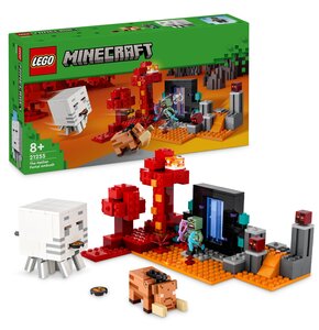 LEGO 21255 Minecraft Zasadzka w portalu do Netheru