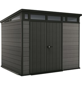 Domek narzędziowy KETER Cortina 9x7 255060 Szary 279 x 216 x 226 cm
