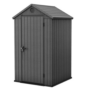 Domek narzędziowy KETER Darwin 4x4 Szary 125.8 x 117 x 205