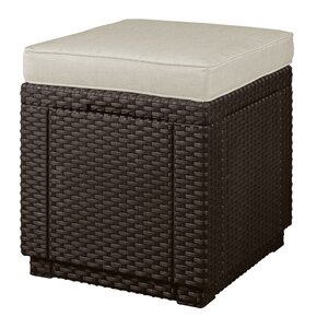 Pufa KETER Cube With Cushion Brązowy 258810