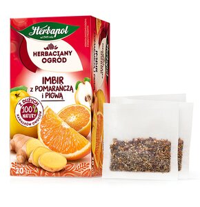 Herbata HERBAPOL Imbir z pomarańczą i pigwą (20 sztuk)