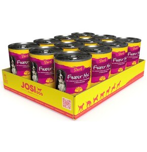 Karma dla psa JOSIDOG Paté Wykwintny mięsny mix 12 x 400 g