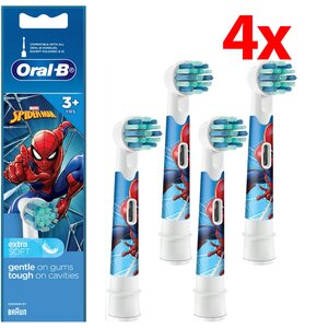 Oryginalna końcówka szczoteczki ORAL-B EB10S-2 Spider-Man (4 szt.)