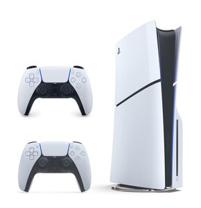 Konsola SONY PlayStation 5 Slim + Kontroler SONY DualSense Biały